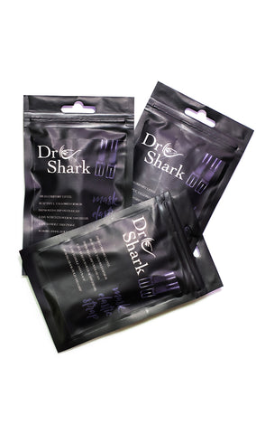 Image of 5pcs Scarf (Hijab) Mask Extender - Dr.Shark (3Black & 2White)